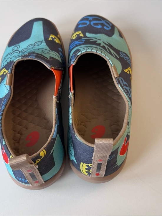 UIN Sneakers Canvas Flats Loafers Toledo Art Slip On main image 6